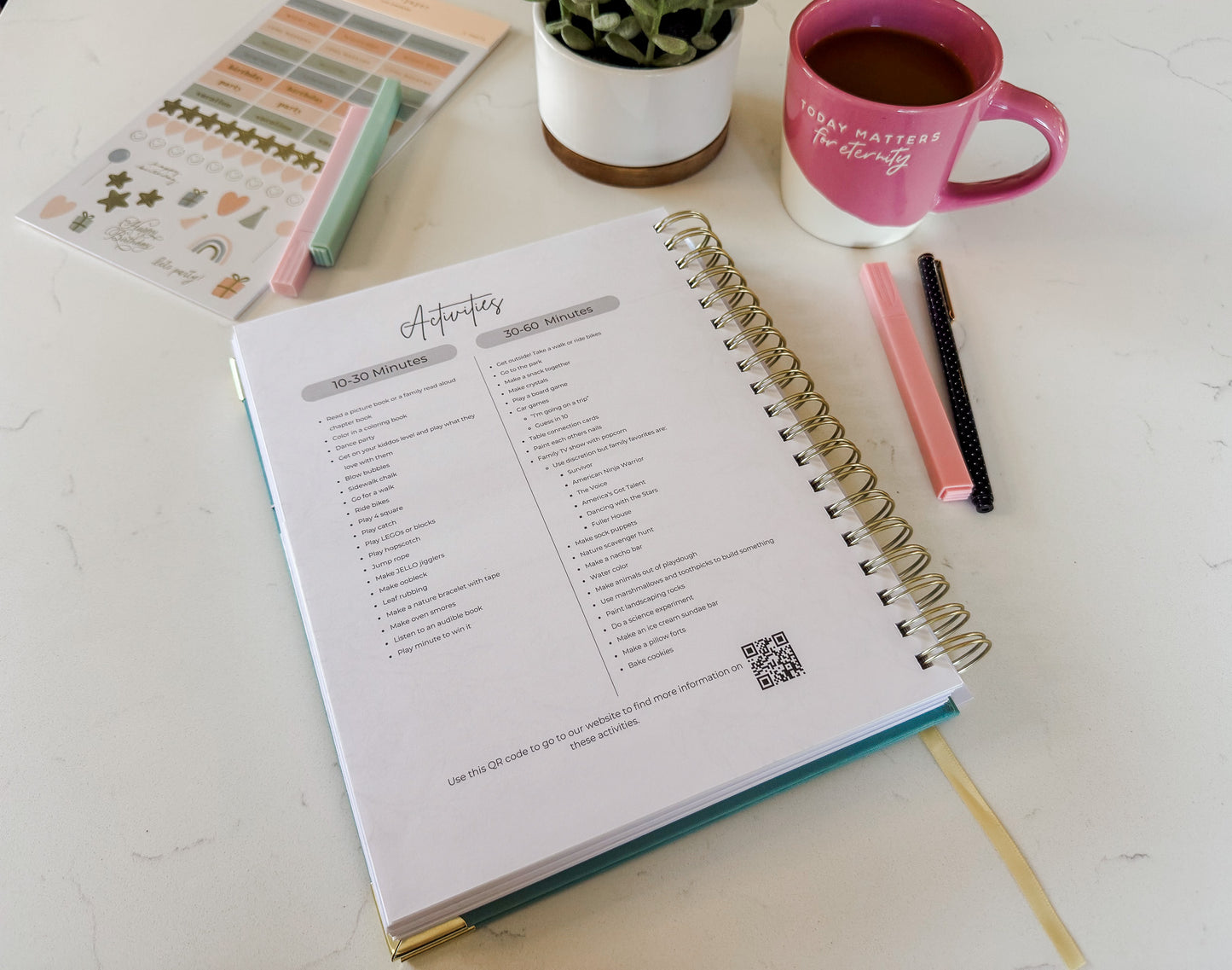 Small Moments Big Life Planner