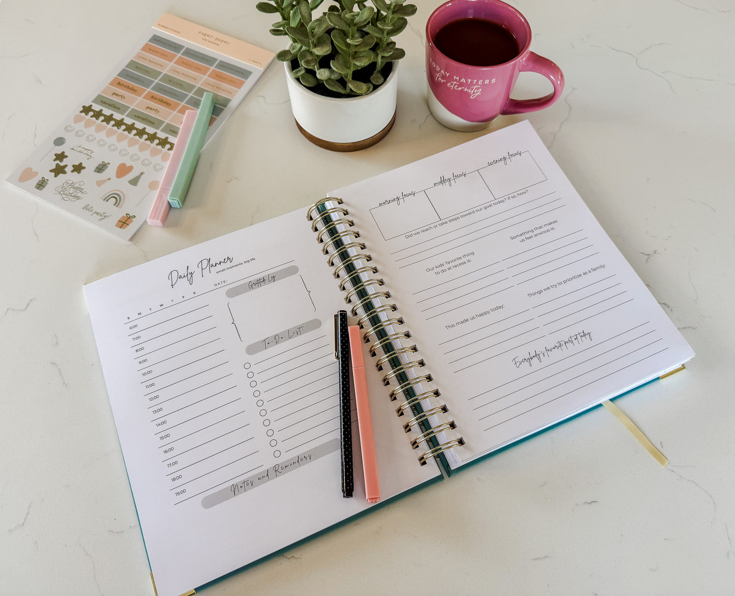 Small Moments Big Life Planner