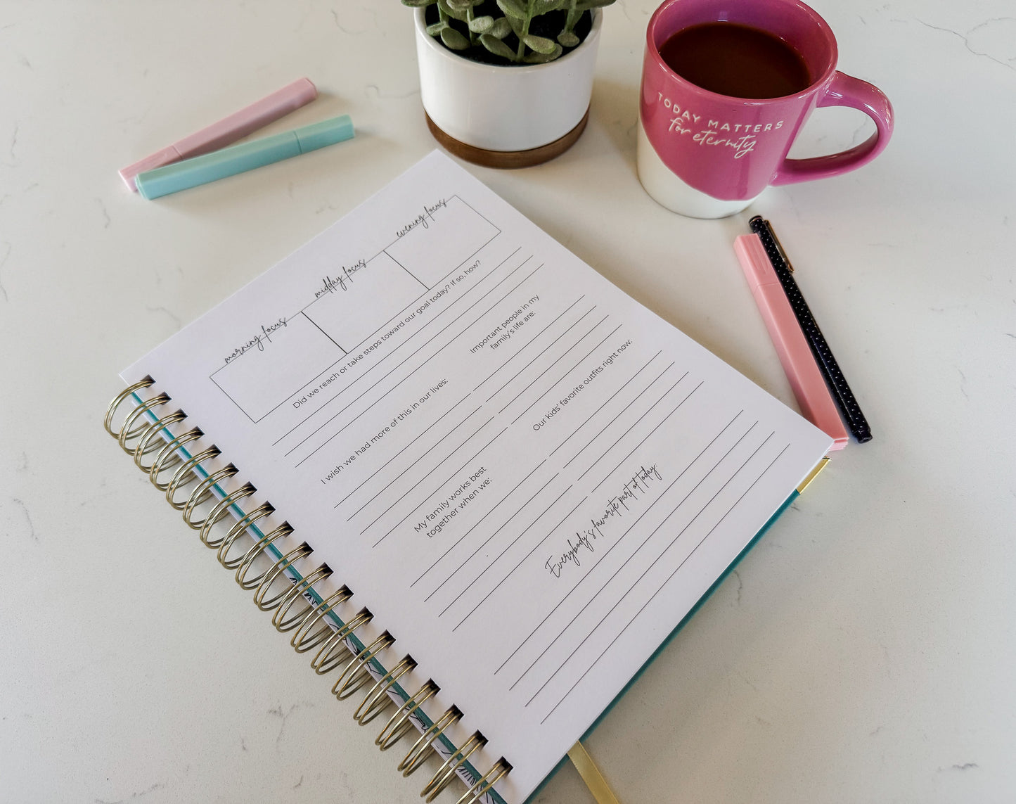 Small Moments Big Life Planner